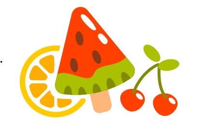 简笔画夏天吃瓜,简笔画中的清凉一夏