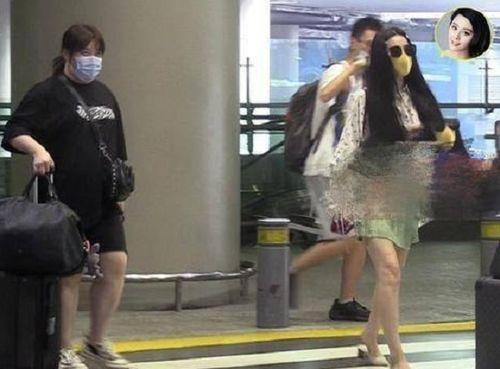 机场里遇到明星,星光熠熠瞬间成焦点